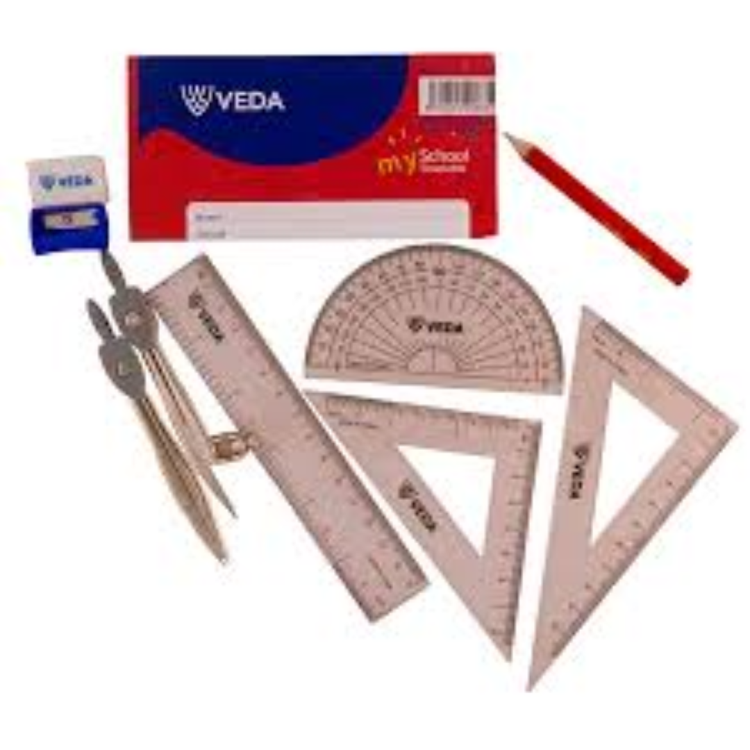 VEDA TRANSPARENT MATH SET MAT3
